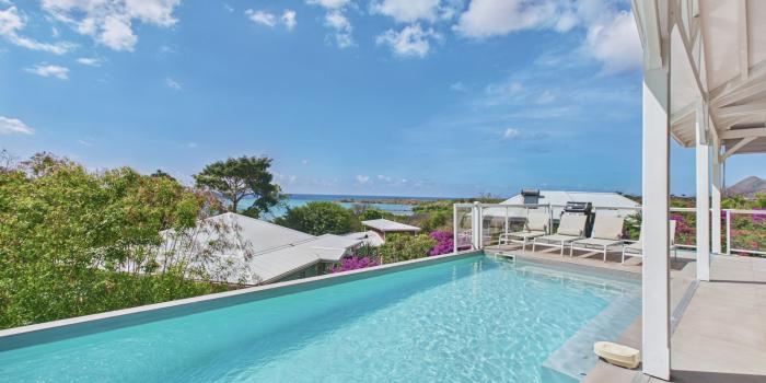 Location villa martinique 13 personnes 4 chambres - piscine 1